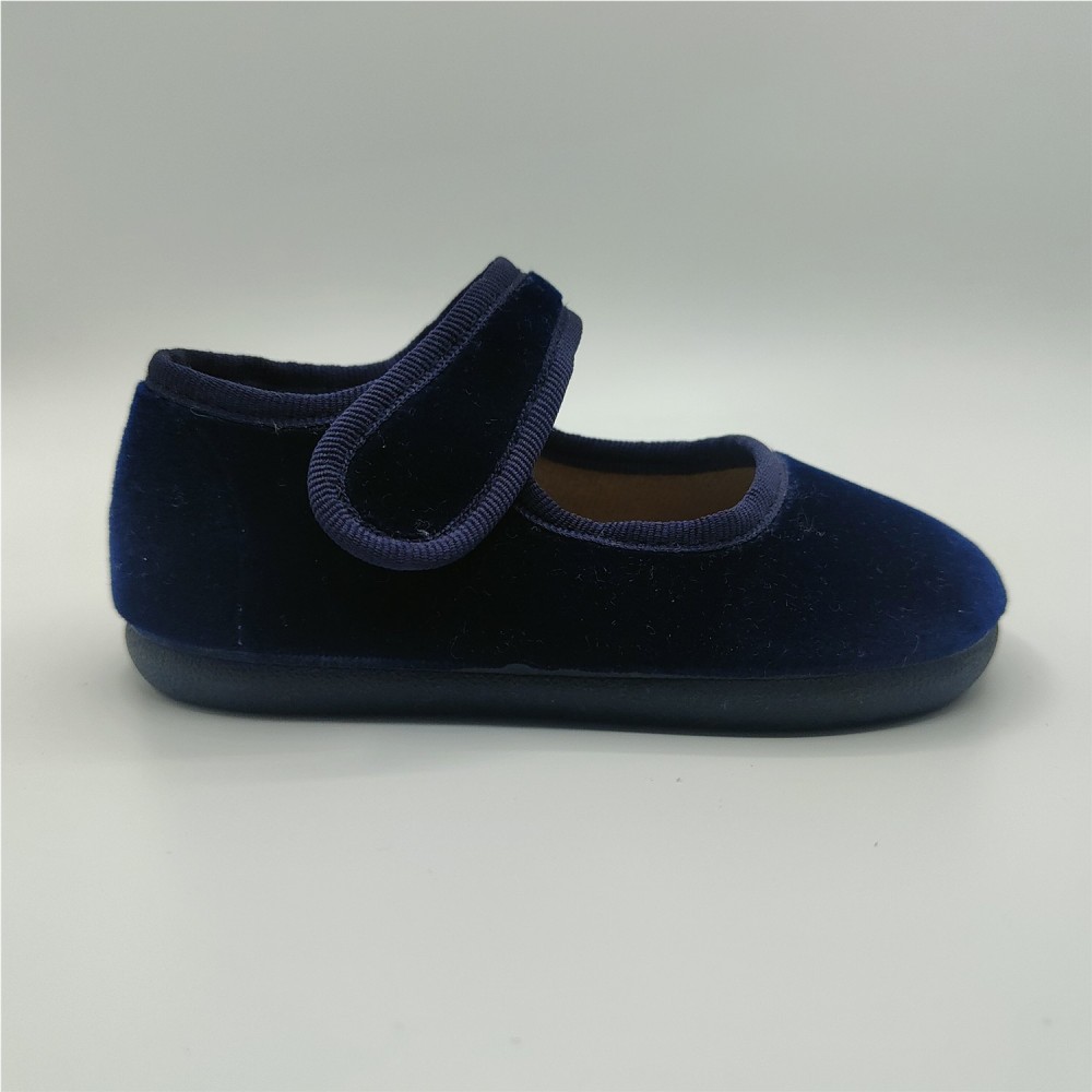 MERCEDITA TERCIOPELO AZUL MARINO
