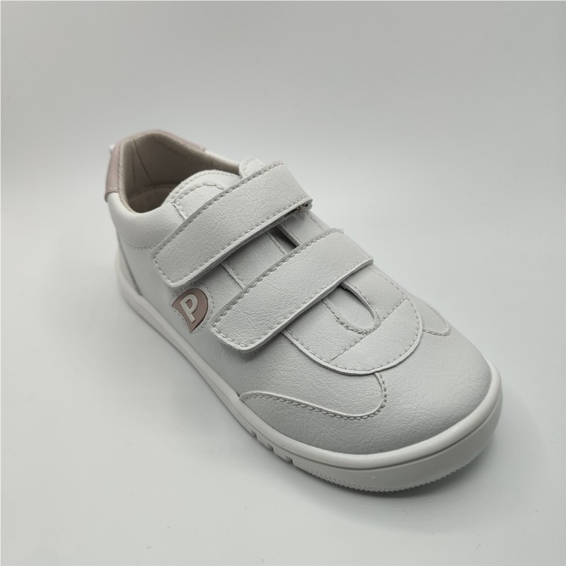 DEPORTIVA DOS VELCROS ROSA BB