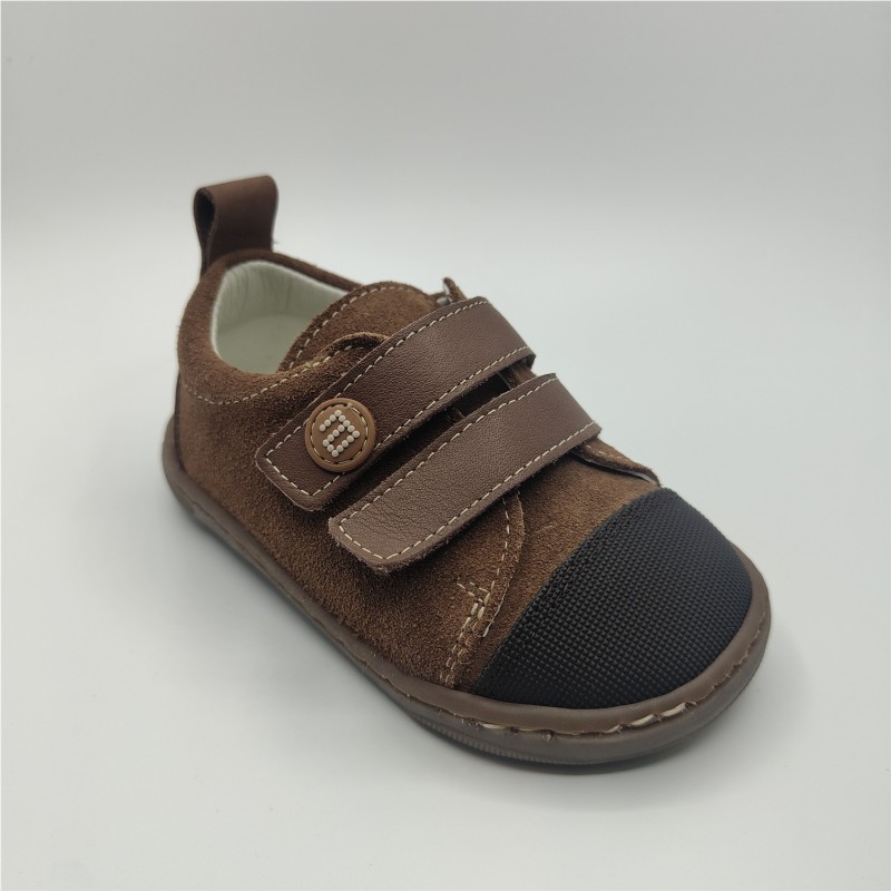 ZAPATILLA VELCROS MARRON