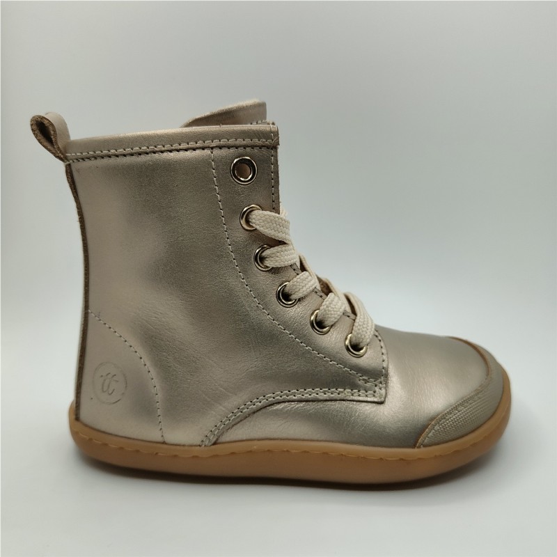 BOTA CORDONES DORADO 2