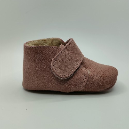 BABY BLUCHER FORRO BORREGO ROSA BB