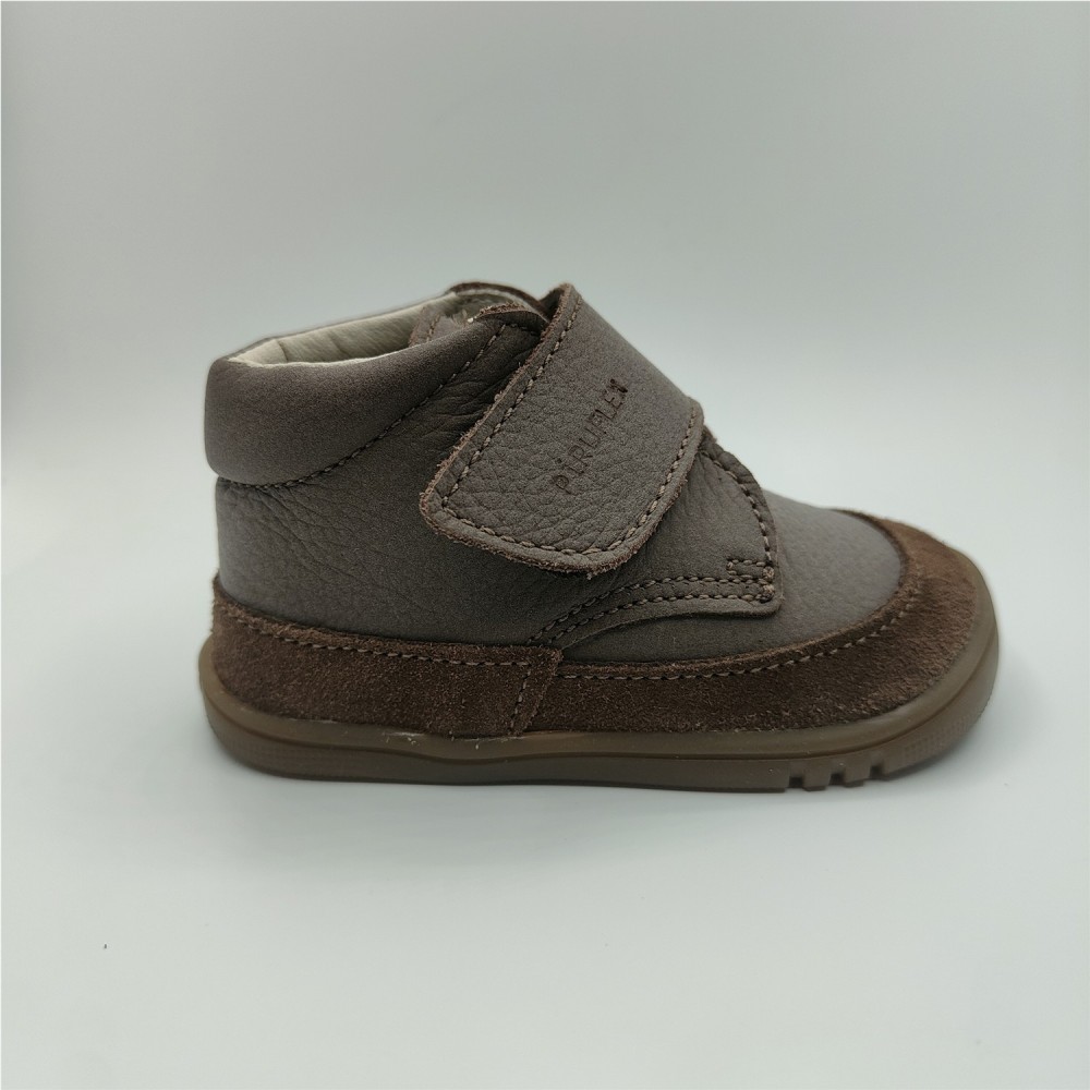 BOTIN UN VELCRO MARRON