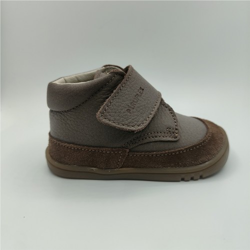 BOTIN UN VELCRO MARRON