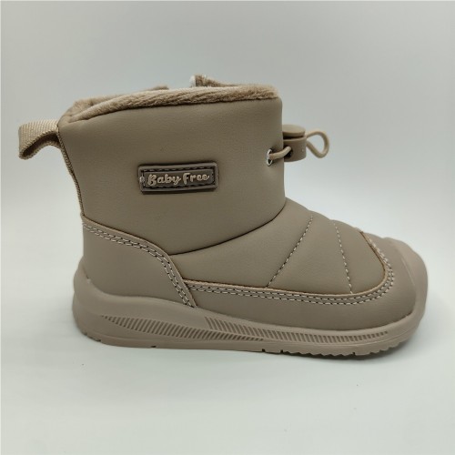 BOTA CREMALLERA BEIGE