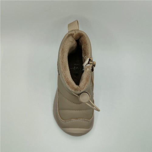 BOTA CREMALLERA BEIGE