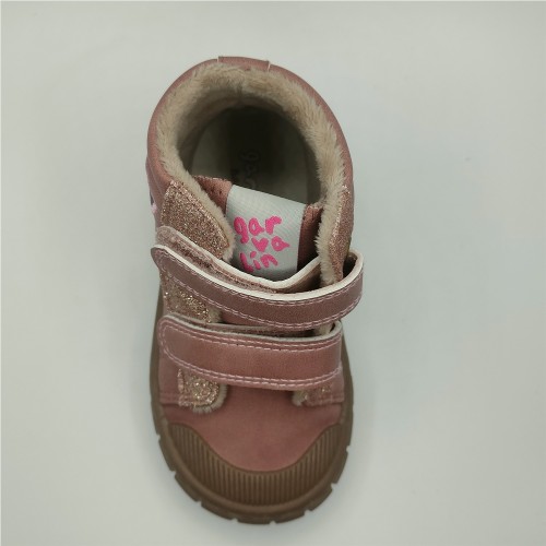 BOTIN CORAZON ROSA