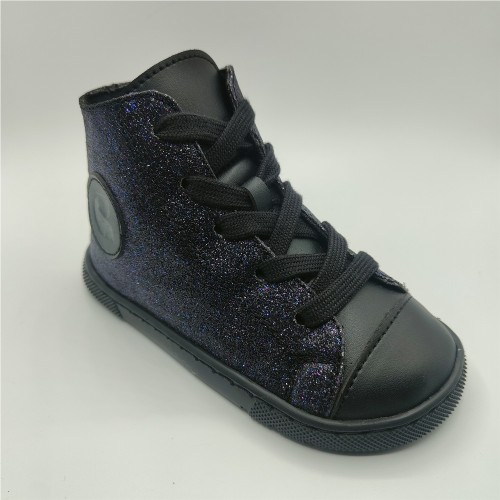 BOTA CORDON CREMALLERA AZUL MARINO