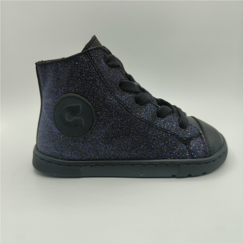 BOTA CORDON CREMALLERA AZUL MARINO