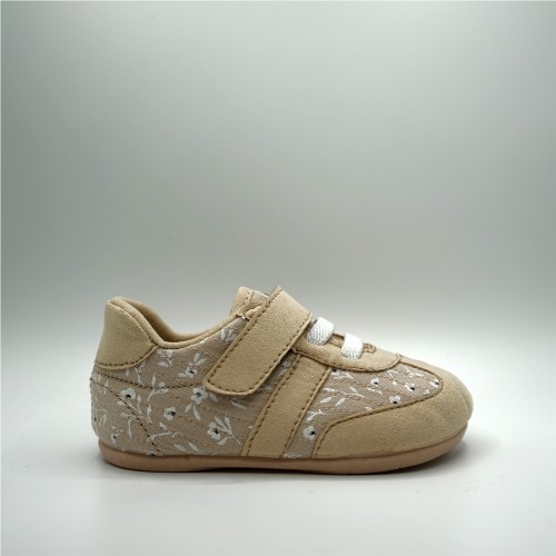 ZAPATILLA FLORES BEIGE