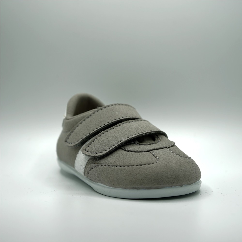 ZAPATILLA DOS VELCROS GRIS
