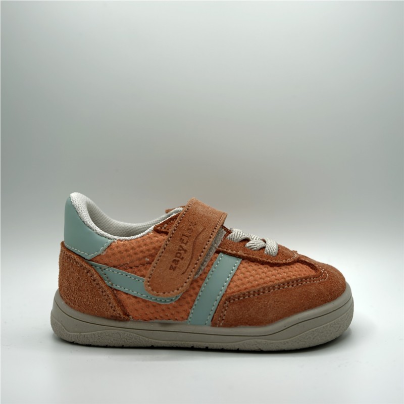 ZAPATILLA MESH NARANJA 2
