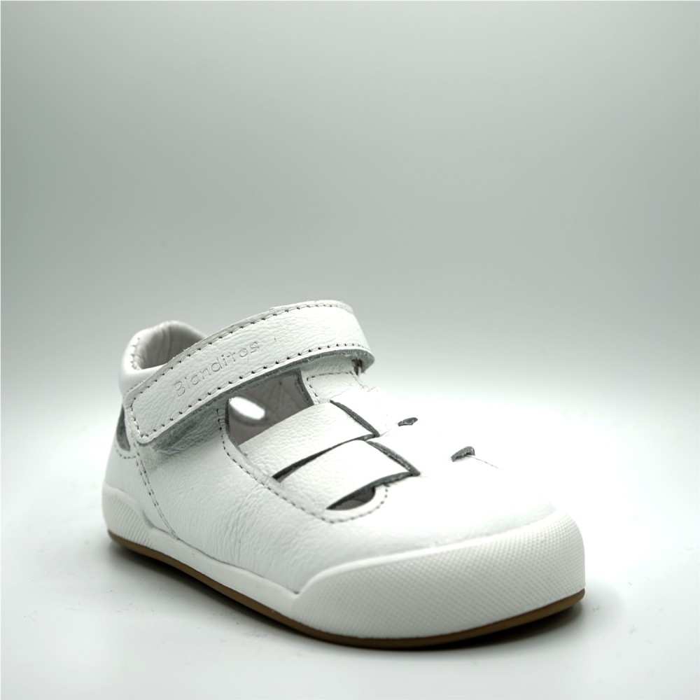 SANDALIA ABOTINADA BLANCO