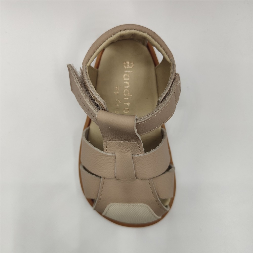 SANDALIA CERRADA BEIGE