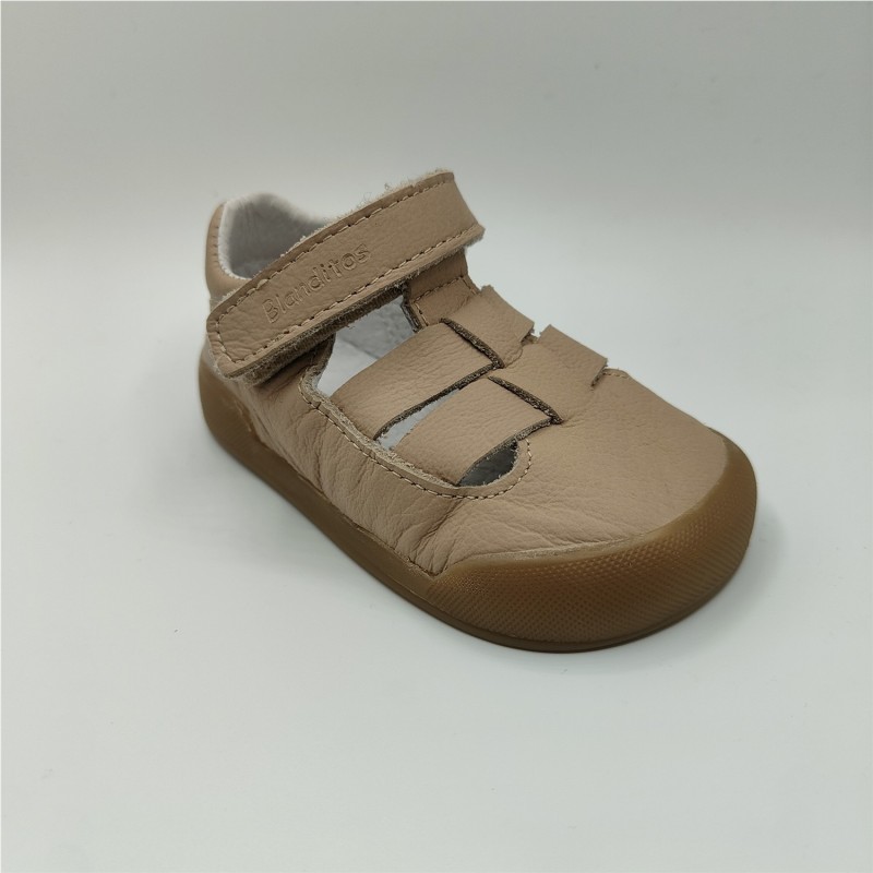 SANDALIA ABOTINADA BEIGE