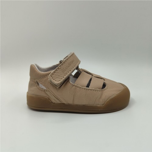 SANDALIA ABOTINADA BEIGE