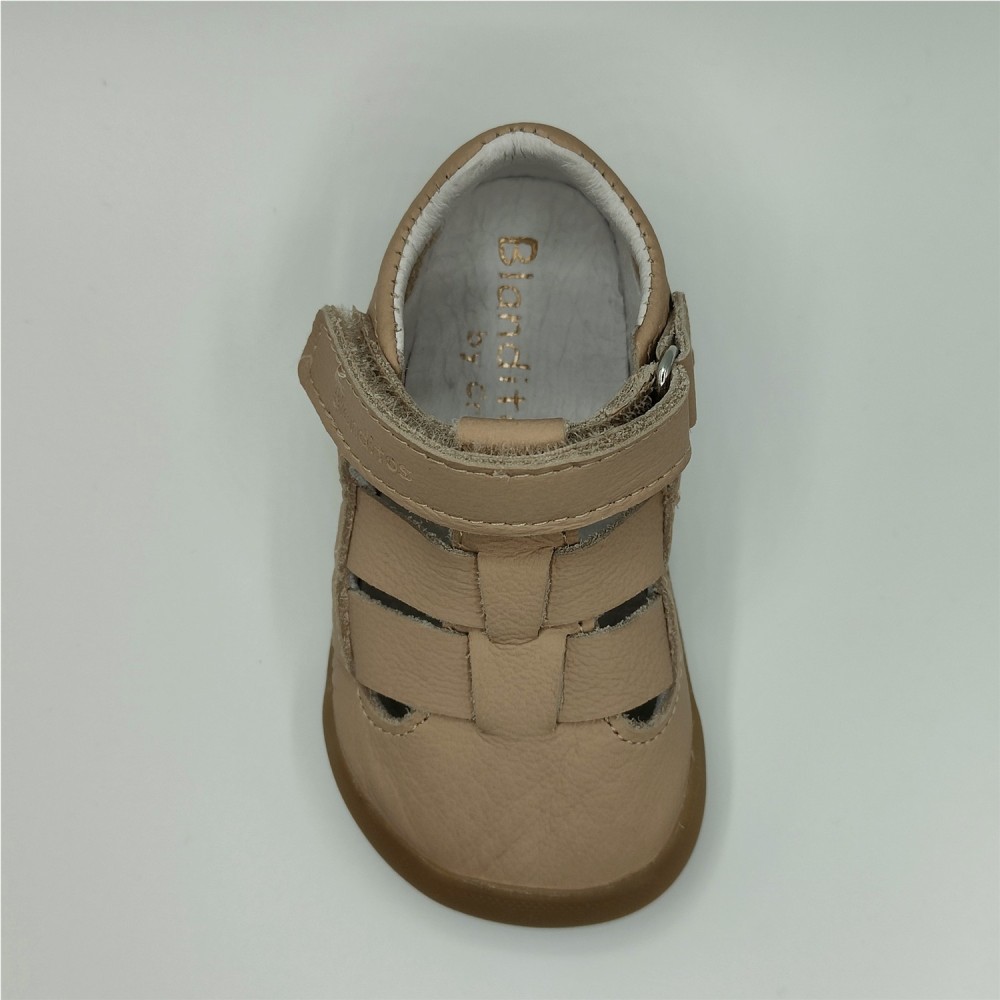 SANDALIA ABOTINADA BEIGE