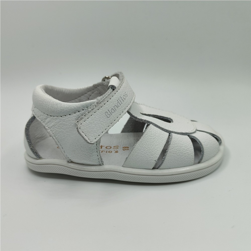 SANDALIA GOTA BLANCO