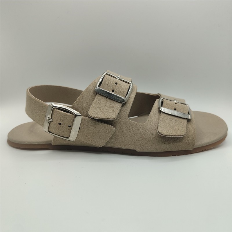 SANDALIA HEBILLAS BEIGE 2