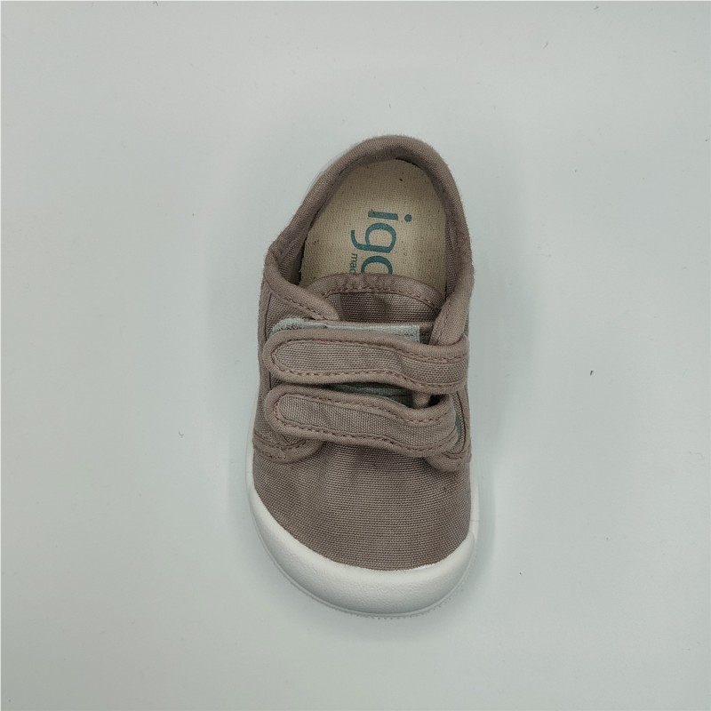 LONA ZAPATILLA MARRON 2