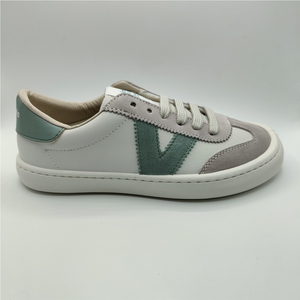 ZAPATILLA CORDONES VERDE AGUA