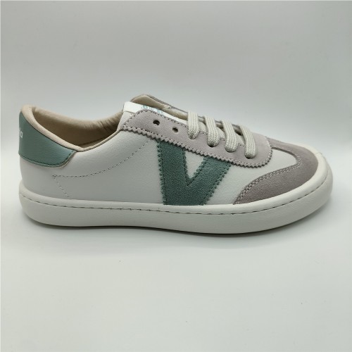 ZAPATILLA CORDONES VERDE AGUA