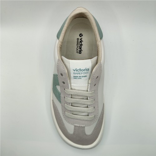 ZAPATILLA CORDONES VERDE AGUA