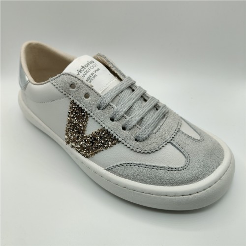 DEPORTIVA CORDONES GRIS