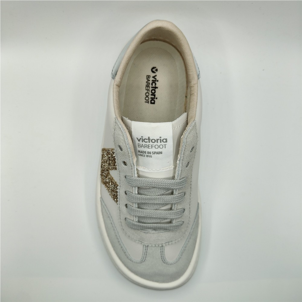 DEPORTIVA CORDONES GRIS