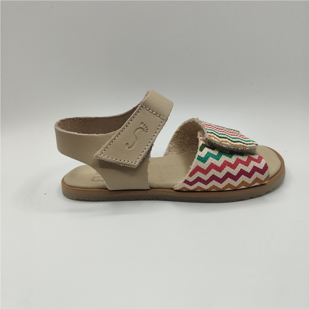 SANDALIA MULTICOLOR AMARILLO