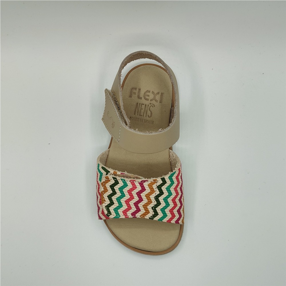 SANDALIA MULTICOLOR AMARILLO