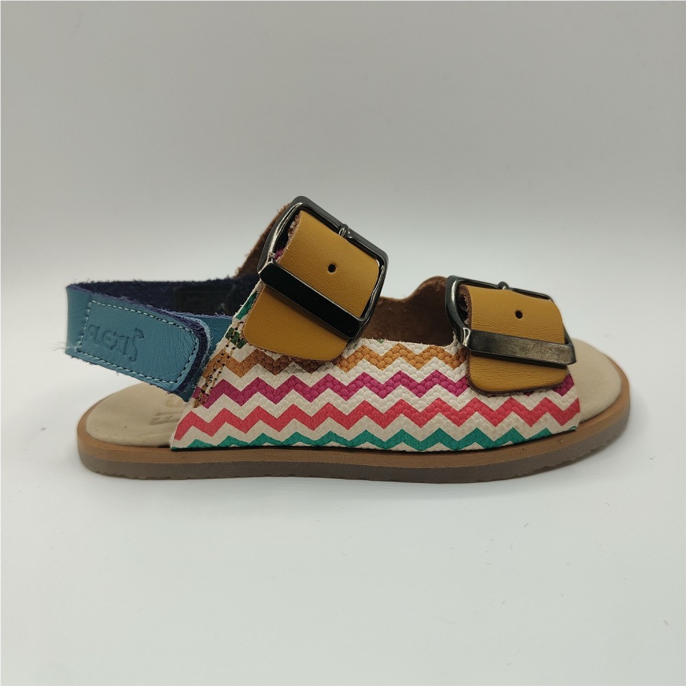 SANDALIA VELCROS AMARILLO