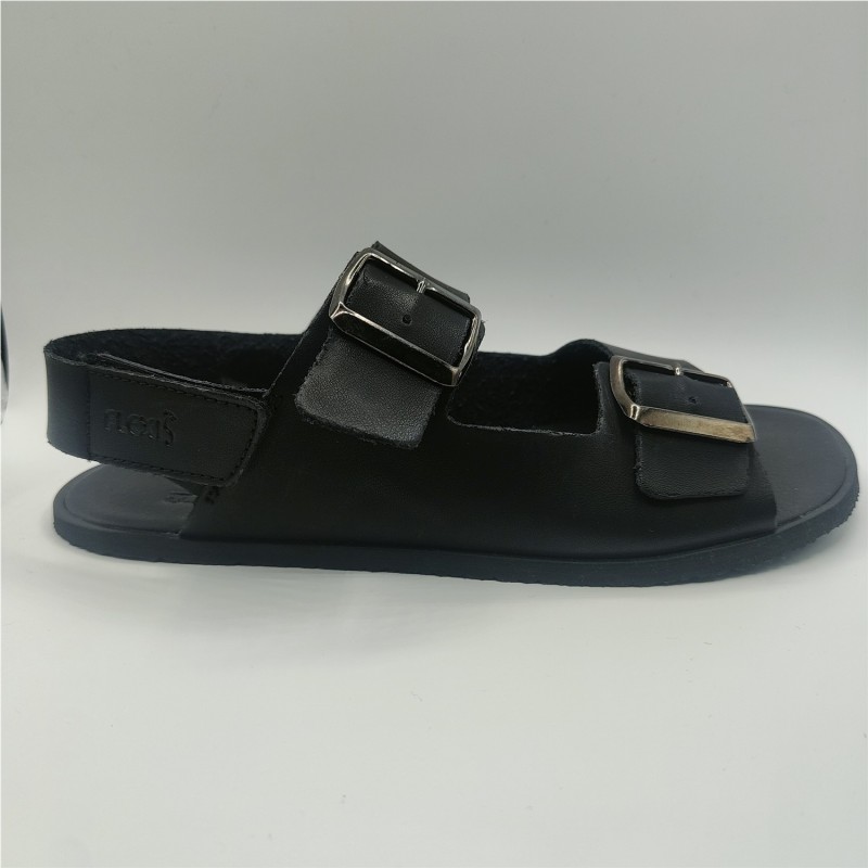 SANDALIA HEBILLAS NEGRO 2