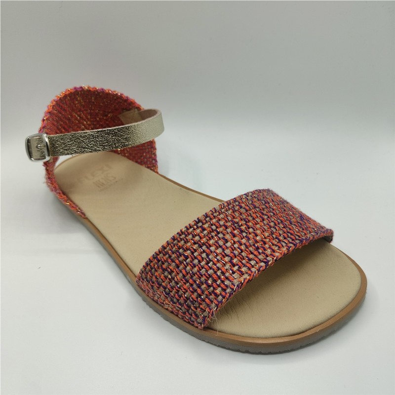 SANDALIA PULSERA CORAL
