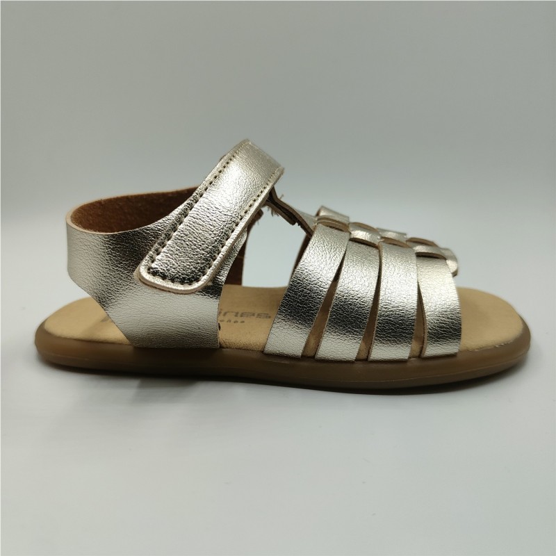SANDALIA ROMANA DORADO 2