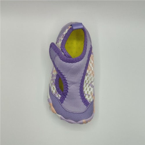 ESCARPIN VELCRO MORADO