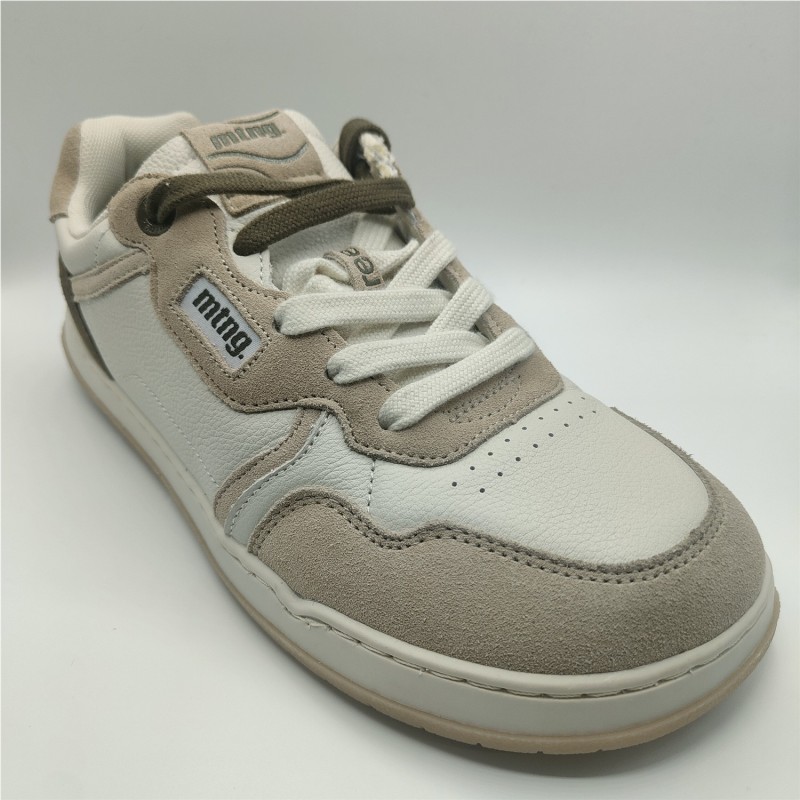 DEPORTIVA CORDONES BEIGE