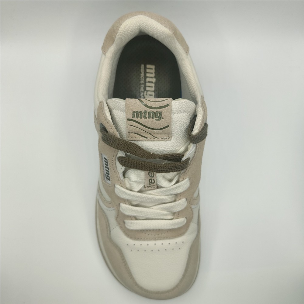 DEPORTIVA CORDONES BEIGE