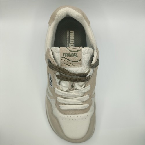 DEPORTIVA CORDONES BEIGE